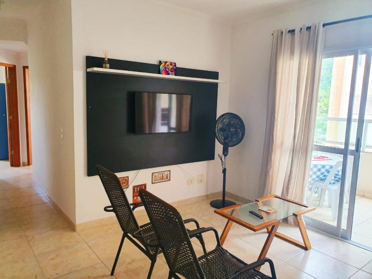 Lindo Apto Com 3 Quartos, Apenas 1 Quadra Da Praia Das Toninhas Apartment Ubatuba Ngoại thất bức ảnh