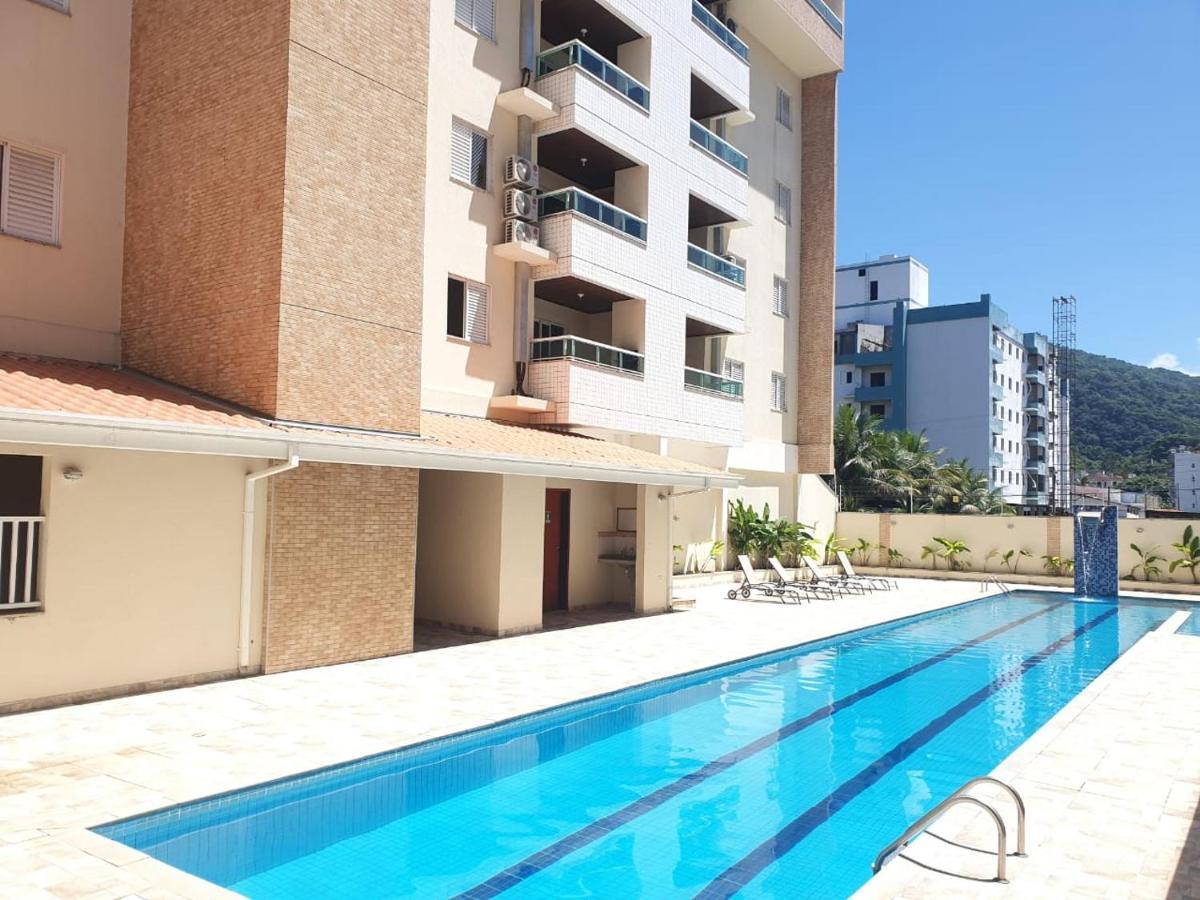 Lindo Apto Com 3 Quartos, Apenas 1 Quadra Da Praia Das Toninhas Apartment Ubatuba Ngoại thất bức ảnh